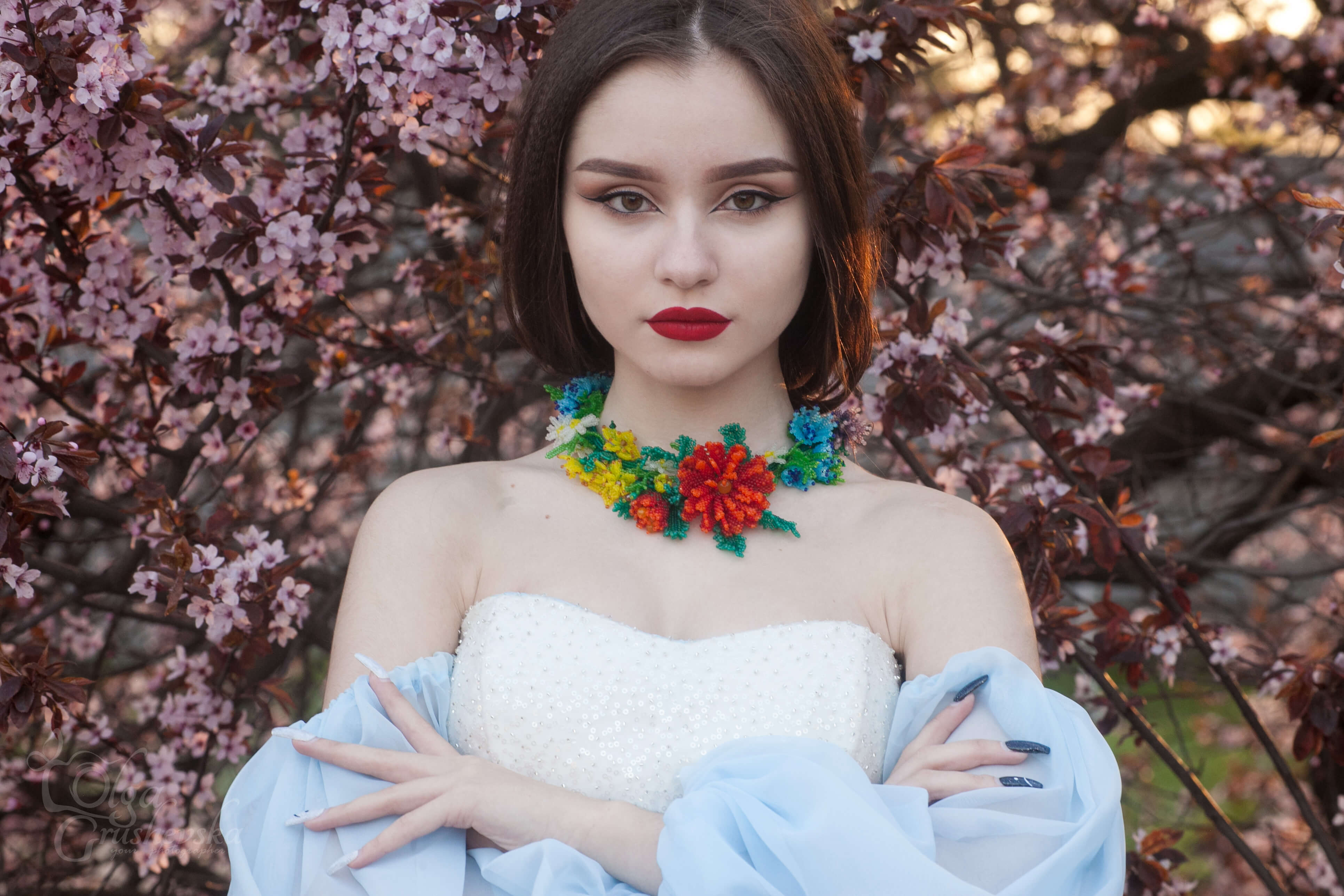 Колье «Полянка»